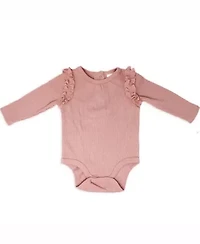 Baby Girls Take Me Home 3 Piece Layette Set, Mauve Leopard