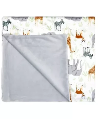 Baby Boys and Girls 2 Layer Minky Blanket