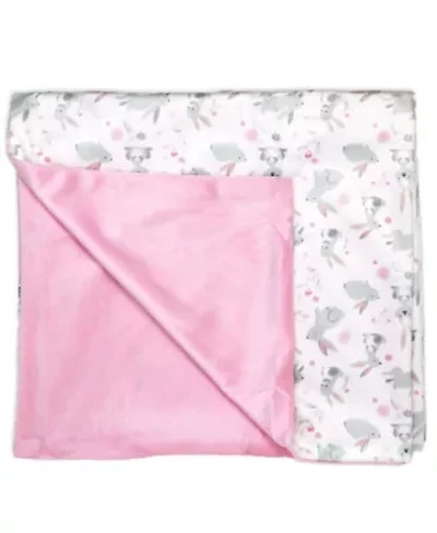 Baby Boys and Girls 2 Layer Minky Blanket