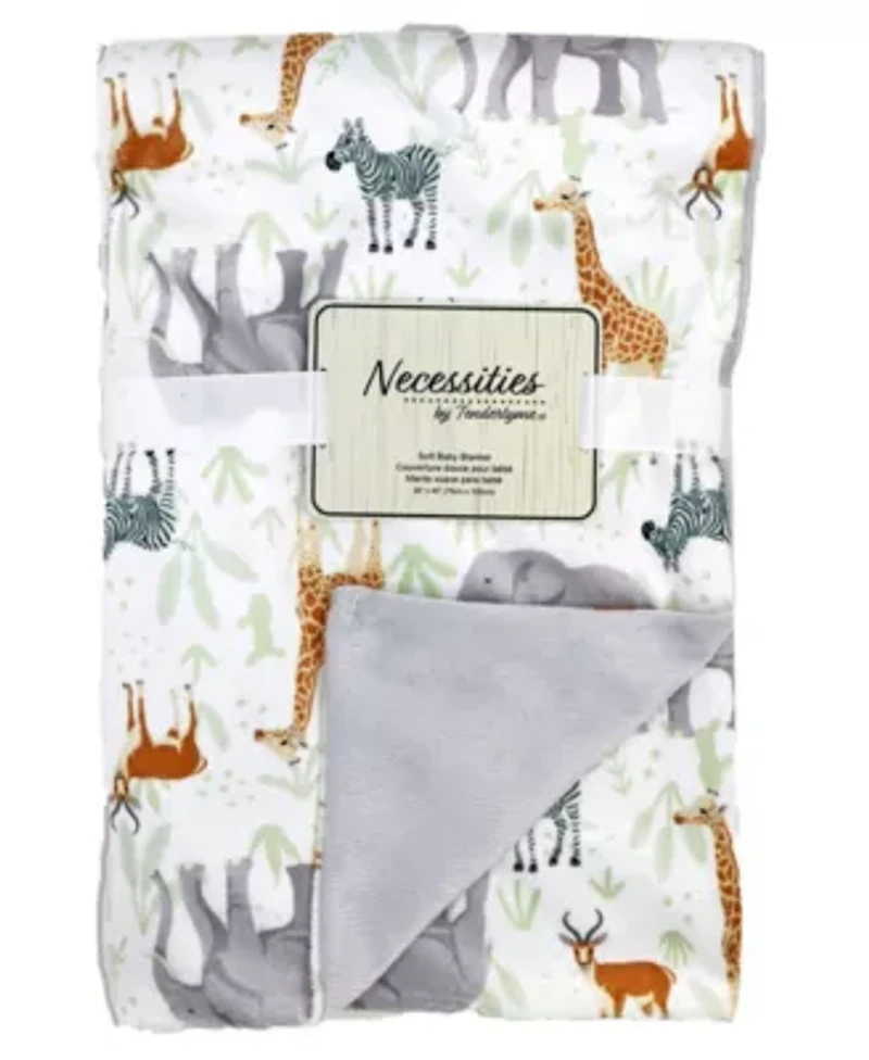 Baby Boys and Girls 2 Layer Minky Blanket