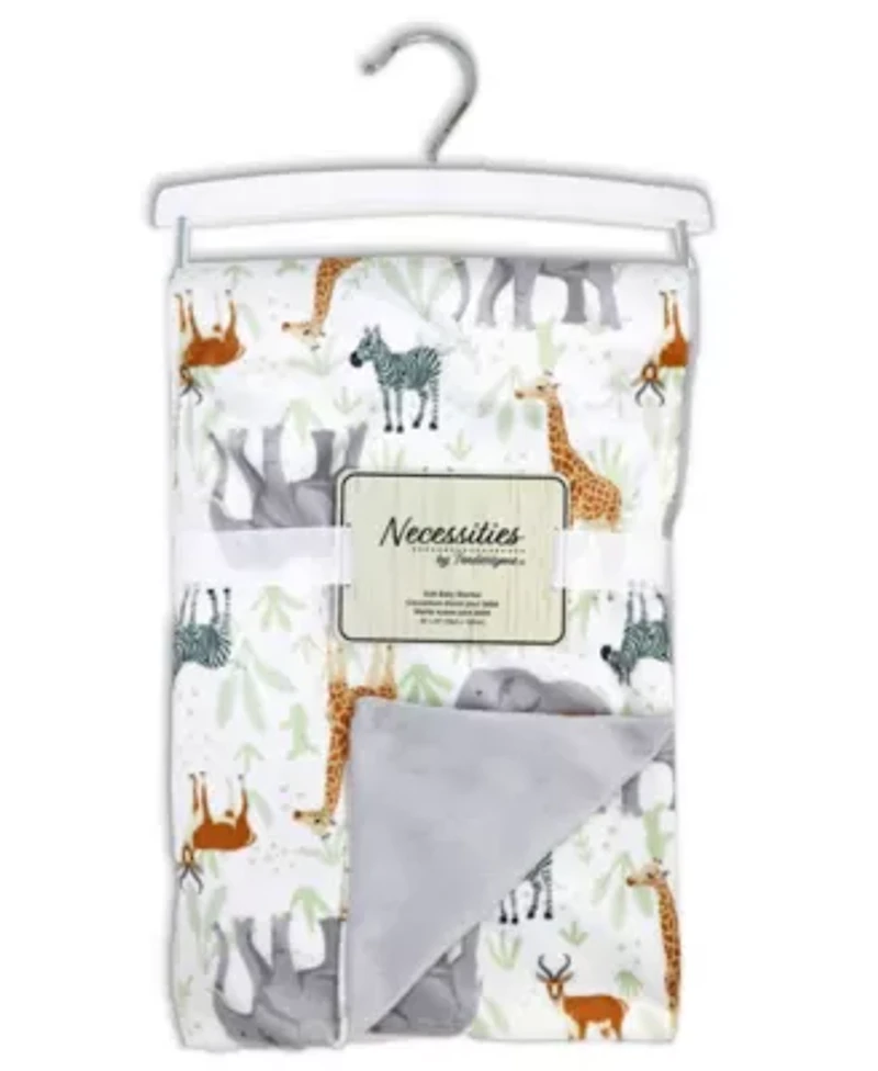 Baby Boys and Girls 2 Layer Minky Blanket