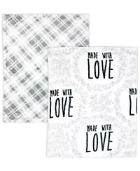 Baby Boys and Girls 2 Pack Fleece Blankets