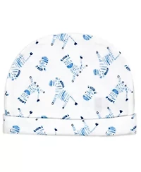 Baby Boys 8 Piece Blue Zebras Layette Gift Set