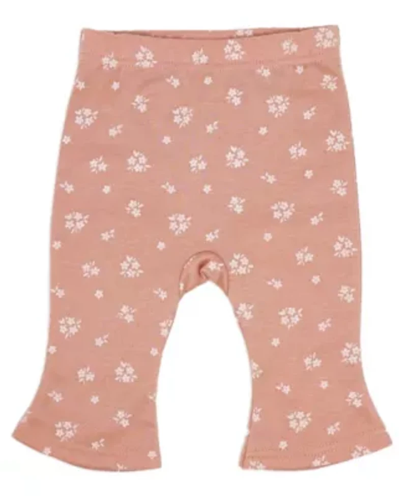 Baby Girls 3 Piece Misty Rose Bell Pants and Jacket Set