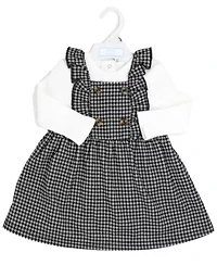 Baby Girls 2 Piece Houndstooth Jumper Set