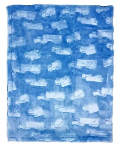 Baby Boys and Girls Embossed Plush Minky Blanket
