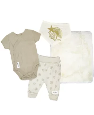 Baby Boys and Girls Home Grown 4 Piece Gift Set
