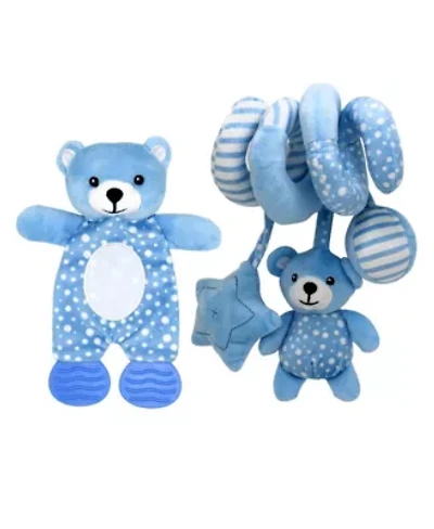 2 Piece Infant Toy Baby Gift Set