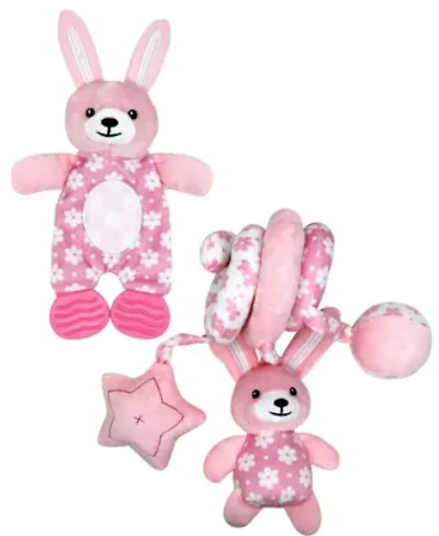 2 Piece Infant Toy Baby Gift Set