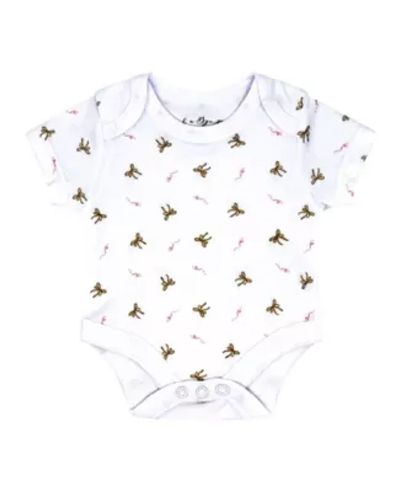 Baby Girls Princess Bear 5 Piece Layette Gift Set