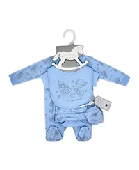 Baby Boys Space 5 Piece Layette Gift Set