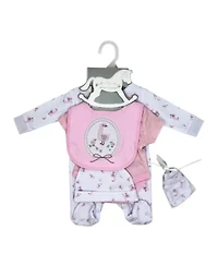 Baby Girls Goose 5 Piece Layette Gift Set