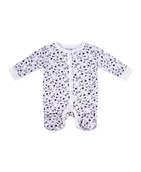 Baby Girls Purple Flower 5 Piece Layette Gift Set