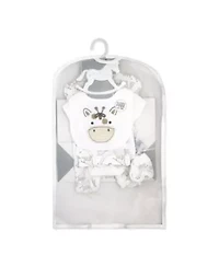 Baby Boys and Girls Giraffe 5 Piece Layette Gift Set