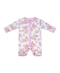Baby Girls Coral 5 Piece Layette Gift Set