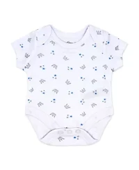 Baby Boys Prince Bear 5 Piece Layette Gift Set
