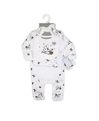 Baby Boys and Girls Stork 5 Piece Layette Gift Set