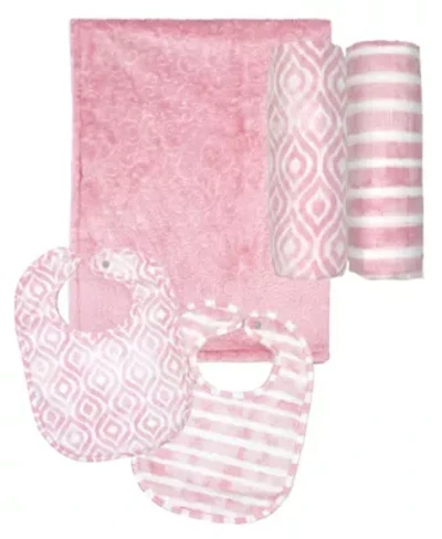 Baby Boys and Girls 5 Piece Blanket Gift Set