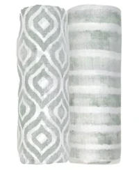 Baby Boys and Girls 5 Piece Blanket Gift Set