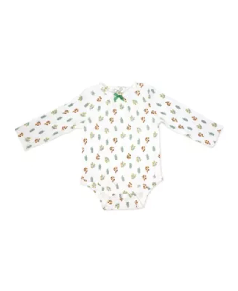 Baby Girls 3 Piece Forest Sprigs Spruce Jumper Set