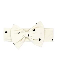 Baby Girls Tiny Hearts 3 Piece Top, Leggings, and Headband Set