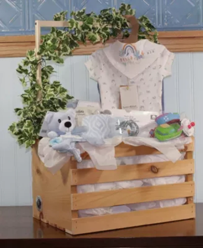 Baby Boys and Girls 29-Piece Complete Shower Wardrobe Gift Crate