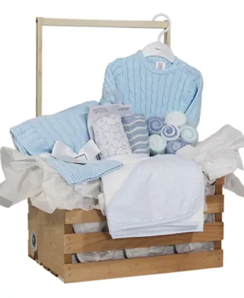 20 Piece Baby Essentials Shower Wardrobe Gift Crate