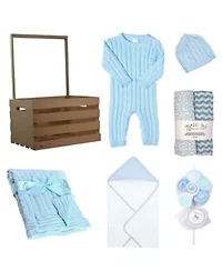 20 Piece Baby Essentials Shower Wardrobe Gift Crate