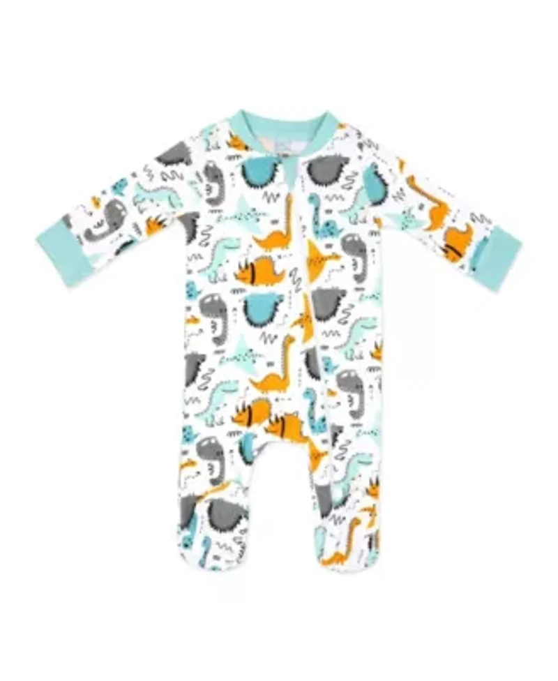 Baby Boys 6 Piece Footed Sleeper, Bibs, and Socks Set