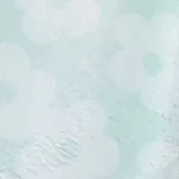 Baby Girls Nursery Aqua and Pink Plush Window Valance