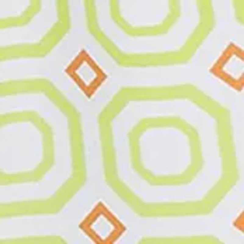 Baby Nursery Geometric Dragonfly Window Valance