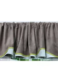 Baby Nursery Cocoa Window Valance