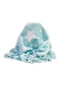 Baby Boys Plush Star Blanket