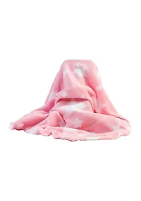 Baby Girls Plush Star Blanket