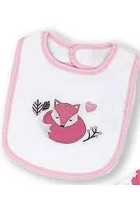 Baby Girls 5 Piece Fox Layette