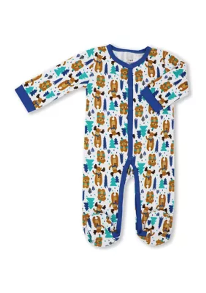 Baby Boys and Girls 3 Piece Moose Layette