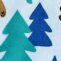 Baby Boys and Girls Moose Bear Minky Sherpa Blanket
