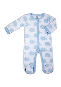 Baby Boys 5 Piece Elephant Layette, Blue