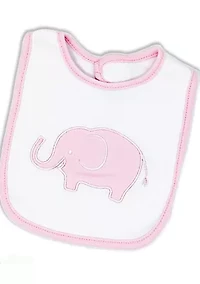 Baby Girls 5 Piece Elephant Layette, Pink