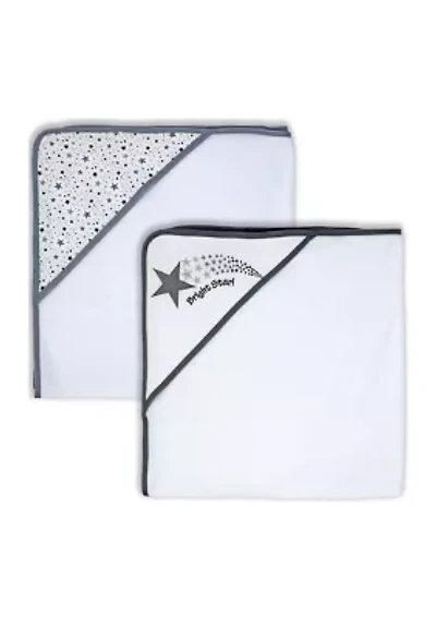 Baby Boys and Girls Hooded Towels 2 Pack