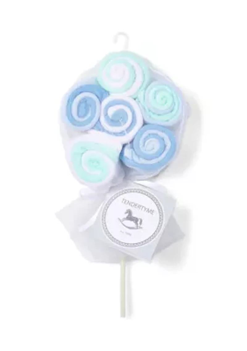 Baby Boys Lollipop 12 Washcloth Gift Set