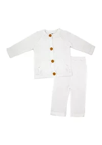Baby Boys and Girls 2 Piece Knit Set