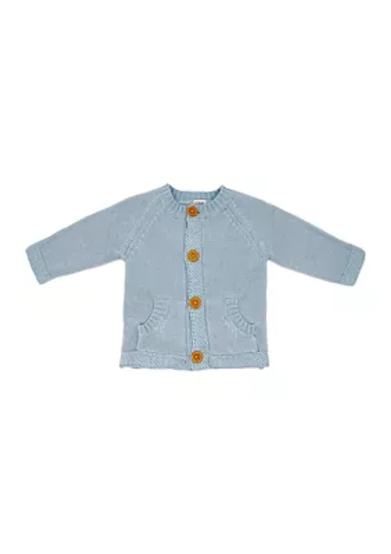 Baby Boys 2 Piece Knit Set, Blue