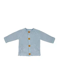 Baby Boys 2 Piece Knit Set, Blue