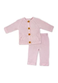 Baby Girls 2 Piece Knit Set