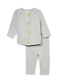 Baby Boys and Girls 2 Piece Knit Set