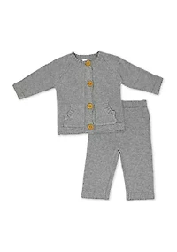 Baby Boys and Girls 2 Piece Knit Set