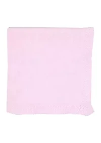 Baby Girls Pink Knit Blanket with Soft Border