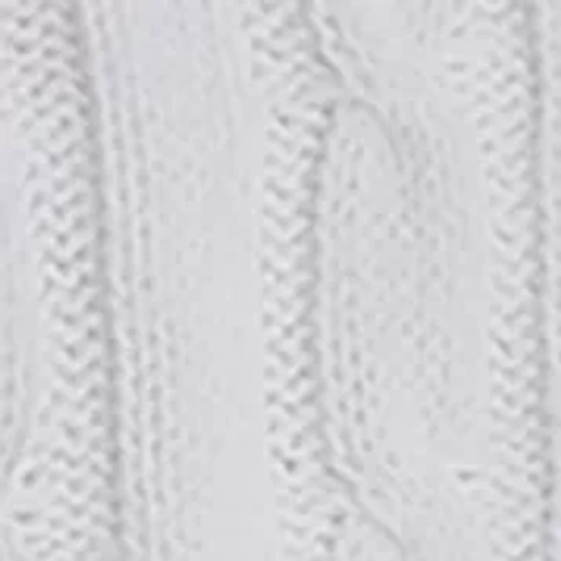 Baby Cable Knit Sherpa Blanket