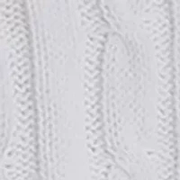 Baby Cable Knit Sherpa Blanket